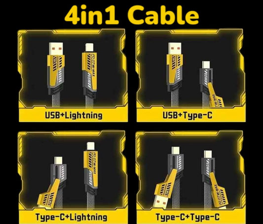 4 in 1 Charging Cable