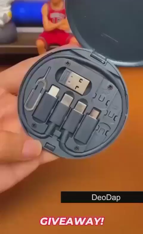 60W Fast Charging Cable Set (All-in-One, Box Packed)